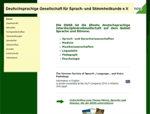 Tablet Screenshot of dgss-ev.org